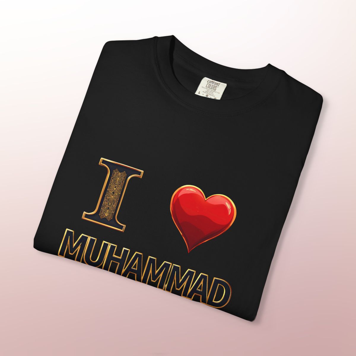 I ❤️ Muhammad T-Shirt – Islamic Love & Faithwear | Halal Wears