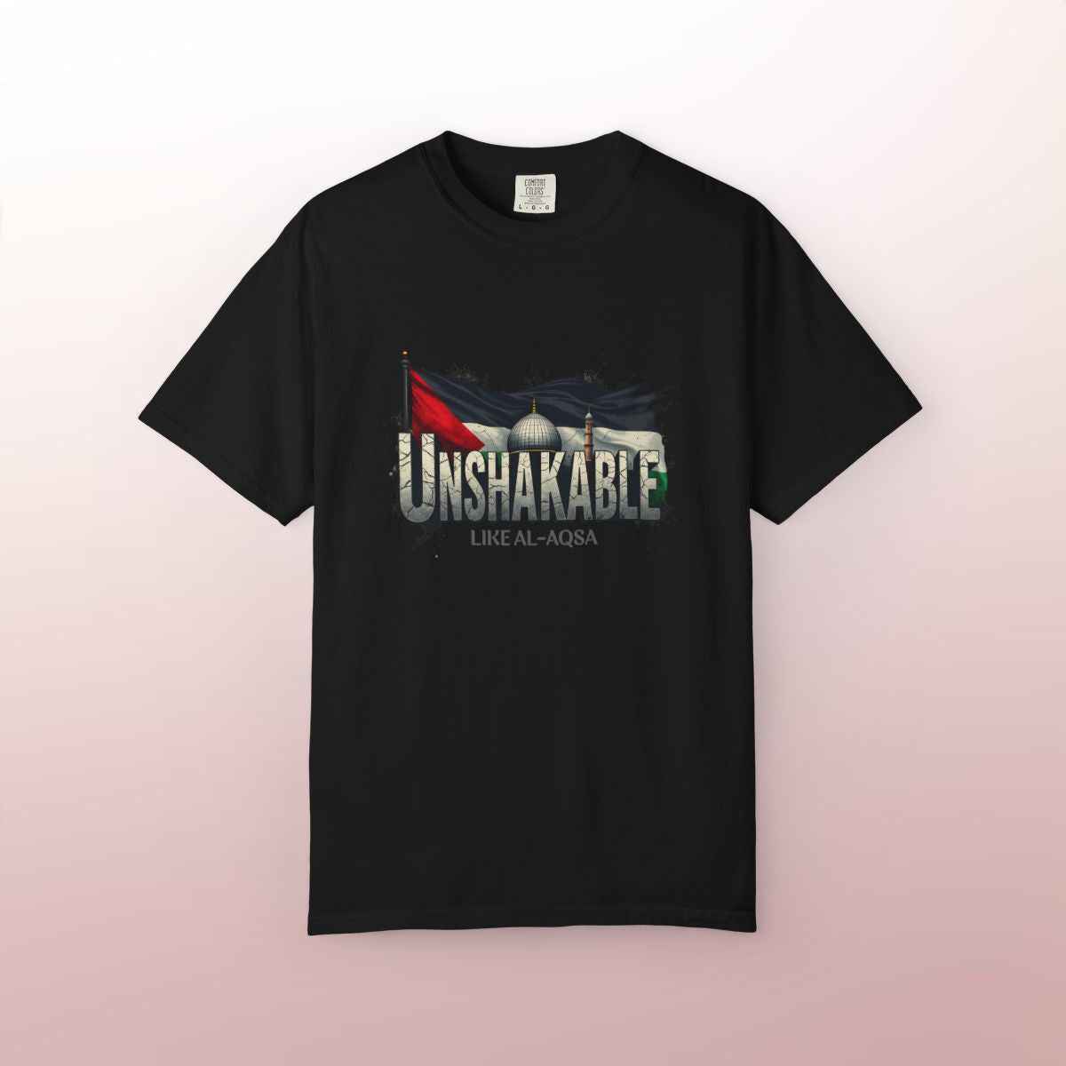 Unshakable Like Al Aqsa T-Shirt | Islamic Resilience & Freedom Wear