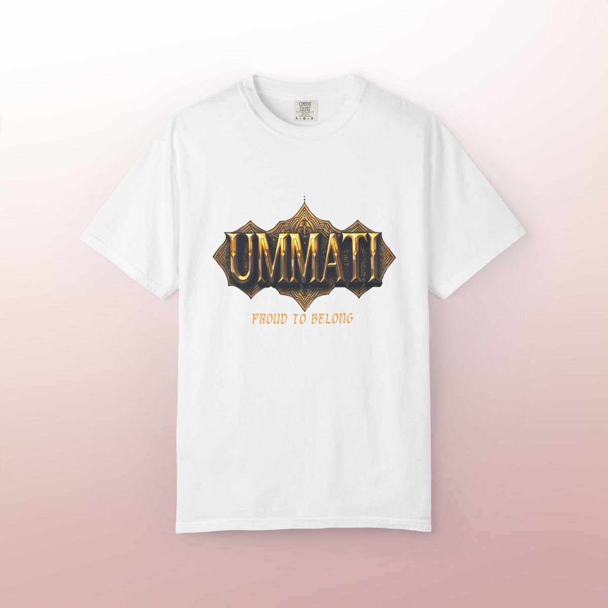 Ummati – Proud to Belong T-Shirt | Islamic Identity & Faithwear