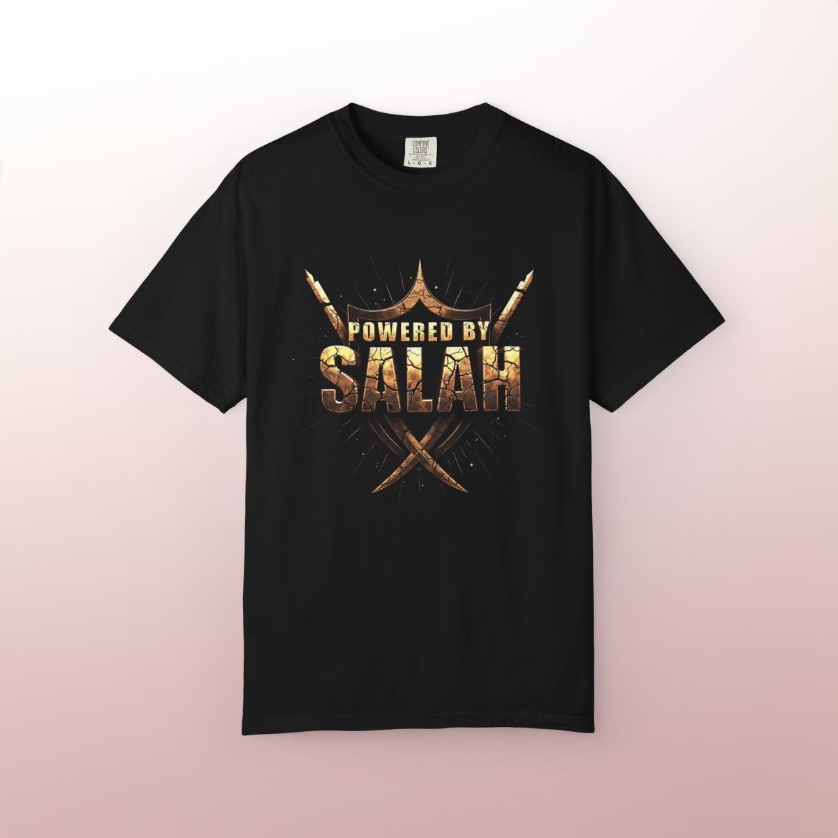 Powered by Salah T-Shirt | Islamic Reminder & Motivational Wear