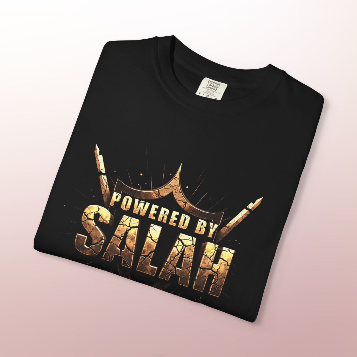 Powered by Salah T-Shirt | Islamic Reminder & Motivational Wear