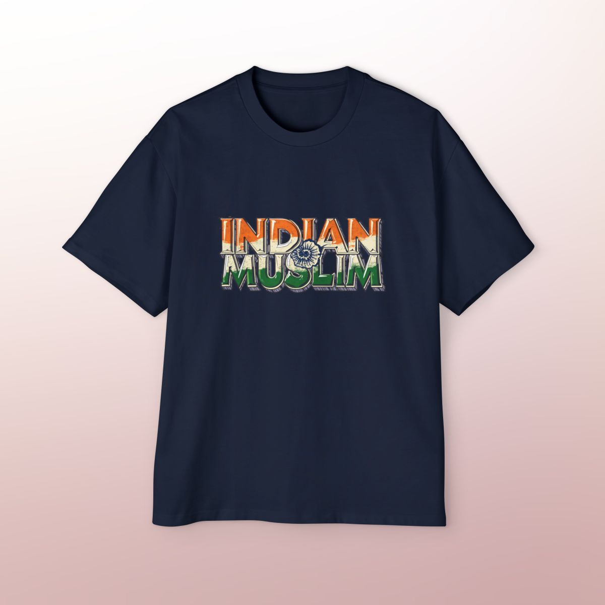 Indian Muslim Oversized T-Shirt | Identity & Faith-Based Streetwear
