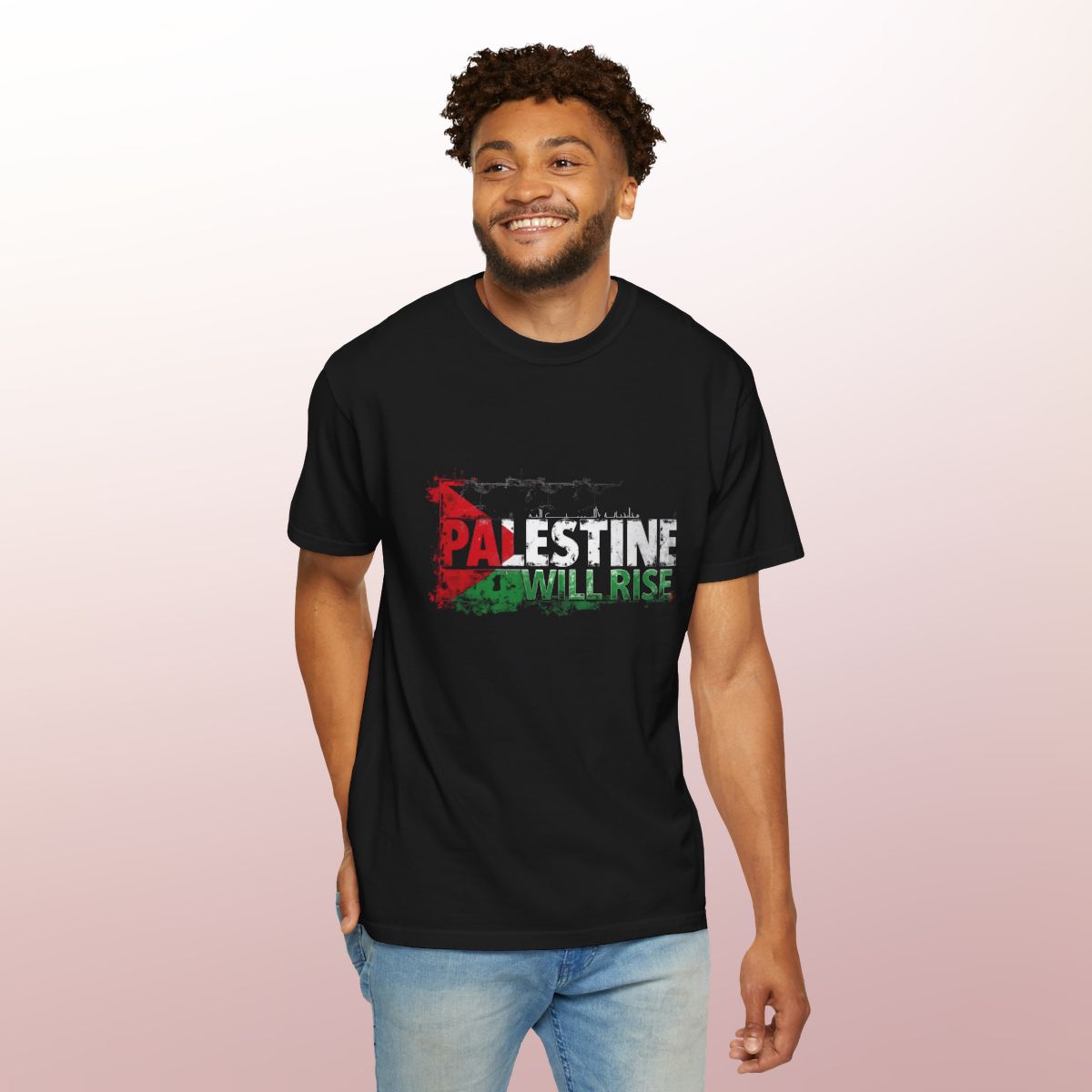 Palestine Will Rise T-Shirt | Solidarity & Freedom Streetwear