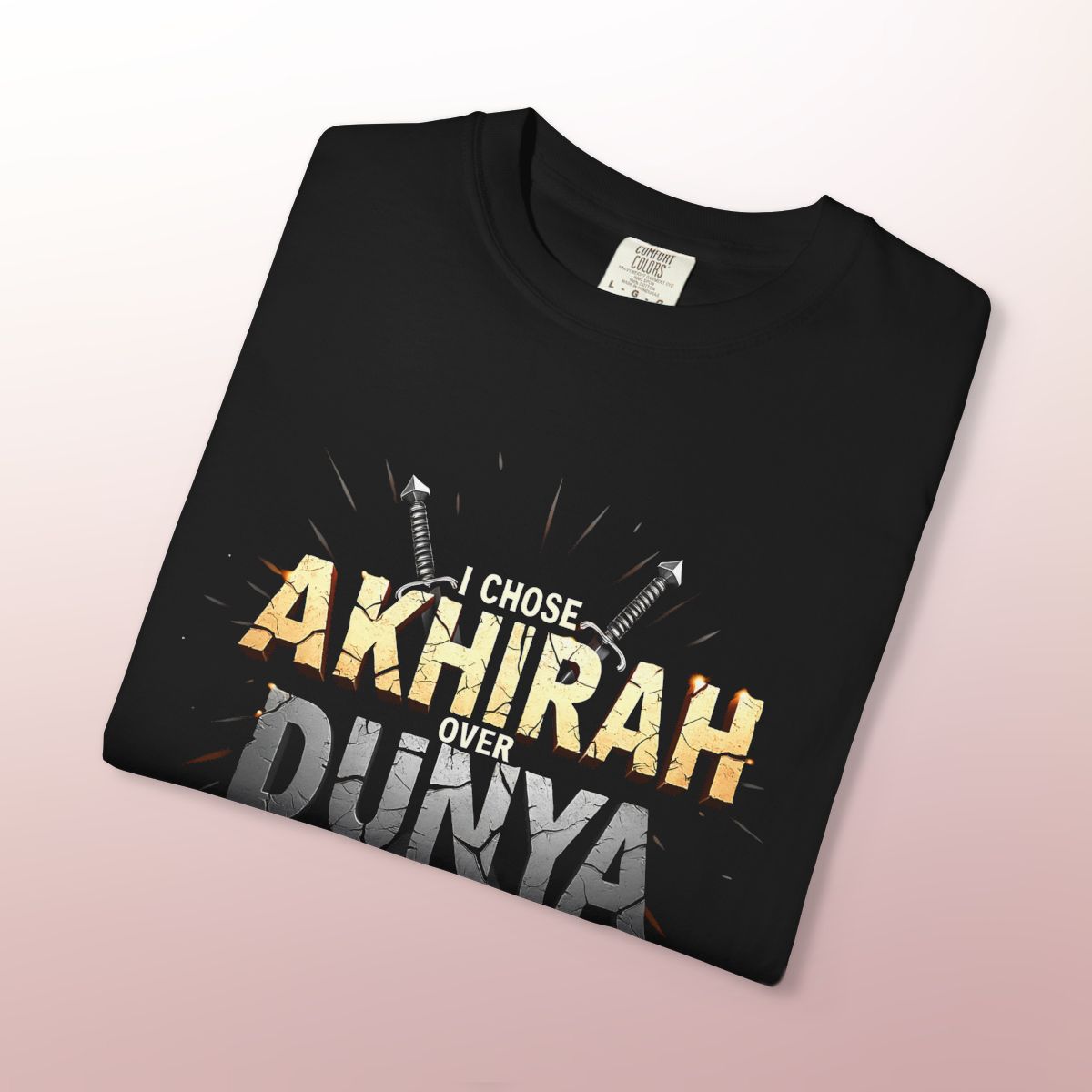 I Chose Akhirah Over Dunya T-Shirt | Islamic Reminder & Faithwear