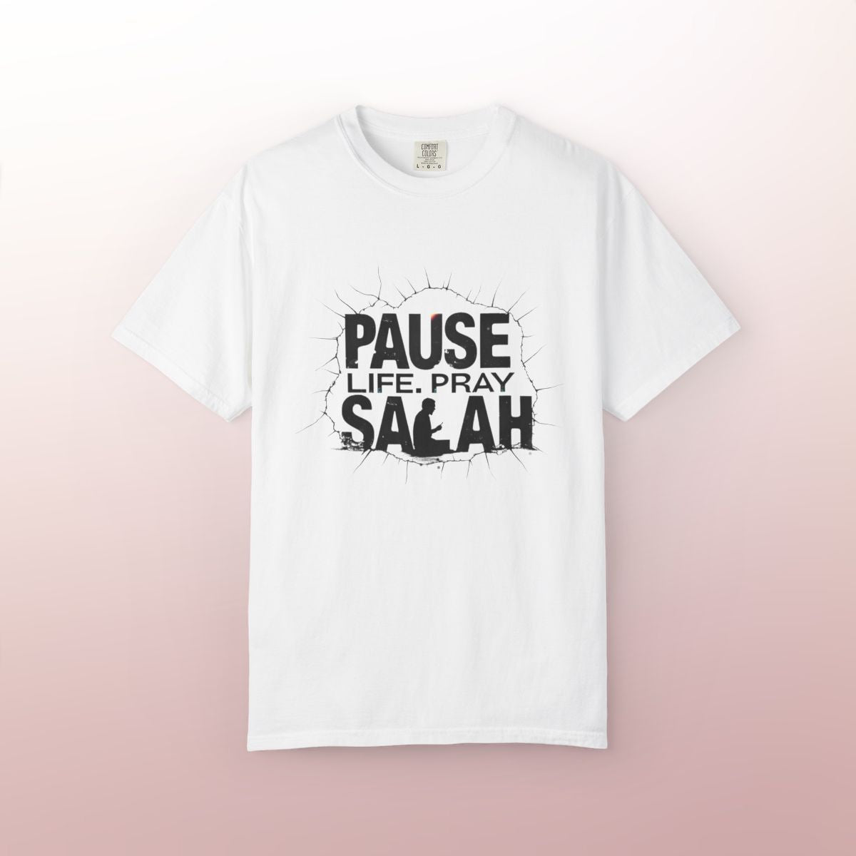 Pause Life, Pray Salah T-Shirt | Islamic Reminder & Faithwear