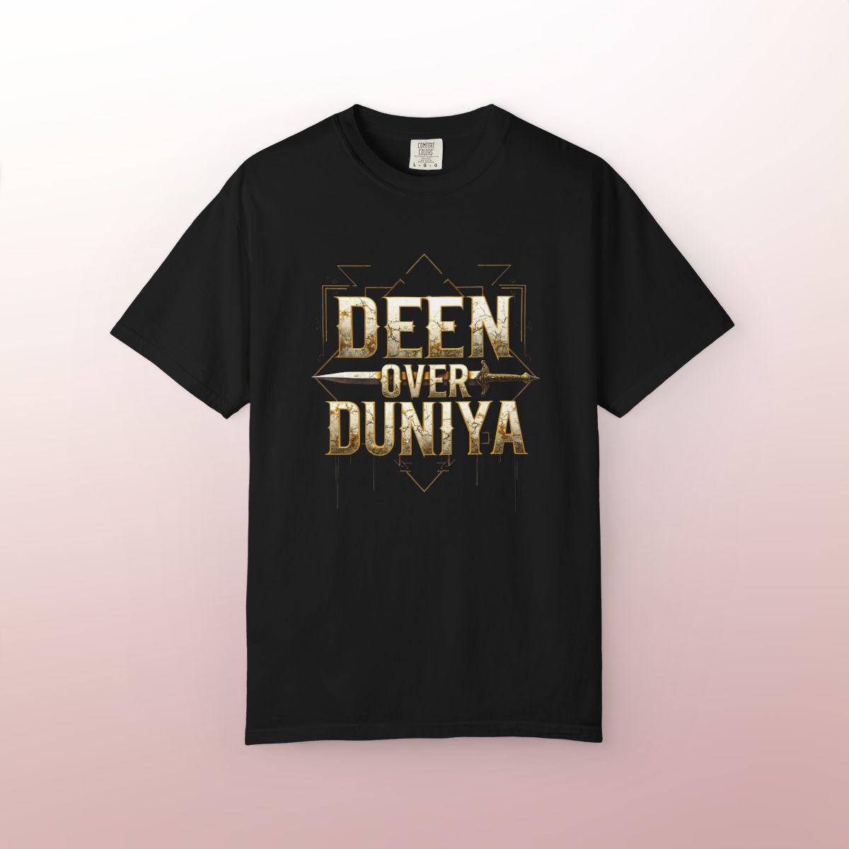 Deen Over Duniya T-Shirt | Islamic Reminder & Modest Streetwear