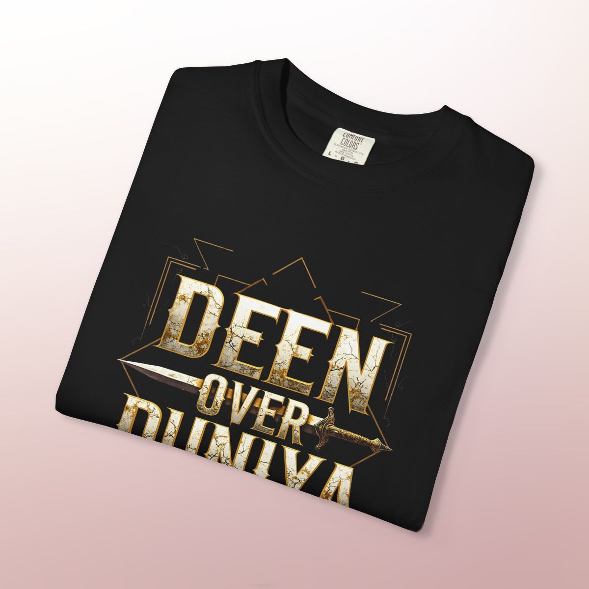 Deen Over Duniya T-Shirt | Islamic Reminder & Modest Streetwear