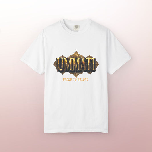 Ummati – Proud to Belong T-Shirt | Islamic Identity & Faithwear