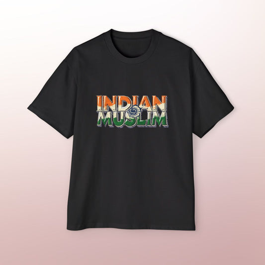 Indian Muslim Oversized T-Shirt | Identity & Faith-Based Streetwear