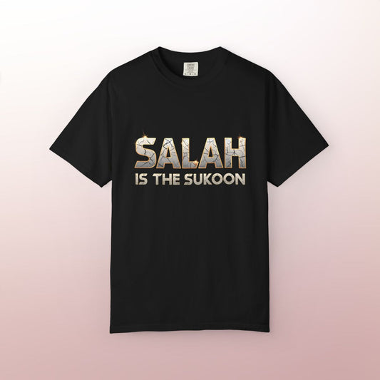 Salah is the Sukoon T-Shirt | Islamic Reminder & Faithwear
